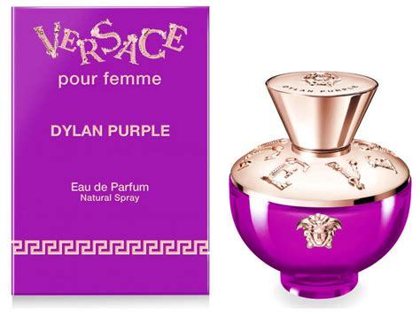 Versace perfume dylan purple model